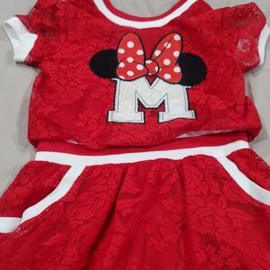 Girl minnie mouse dress size 6